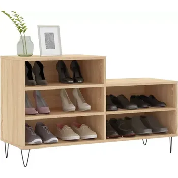 Botník Botník, dřevo, dub sonoma, MOBI 18