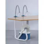 Odsávací ventilátor s filtrem, 2 odsávací ramena, vč. kulaté hubice a držáku ke stolu, typ AV 1000