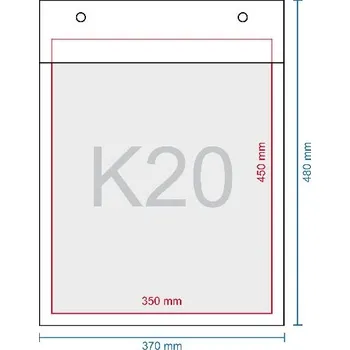 Obálka AROFOL Obálka bublinková K20, 370 x 480 mm (350 x 470)