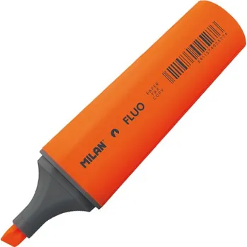 Zvýrazňovač Zvýrazňovač MILAN Fluo Marker - oranžový