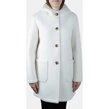 Baťa dlouhá bunda model scuba pro ženy bílé, vel. L/xl