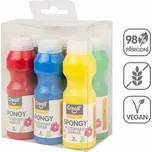 Creall Spongy temperové barvy 6x 250 ml mix barev