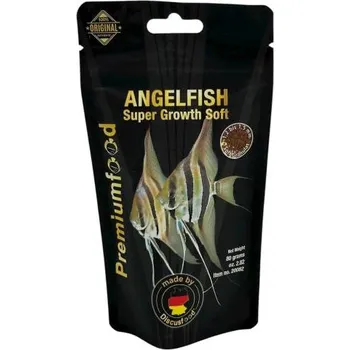 Krmivo pro rybičky Discusfood Premium Angelfish Super Growth Soft 80g