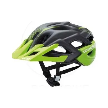 Cyklistická přilba Levior Dětská helma Status Junior maxSHELL Zelená/Černá Matná M