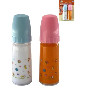 Panenka PLEJO Lahvička kouzelná pro panenku miminko s mizející tekutinou set 2ks