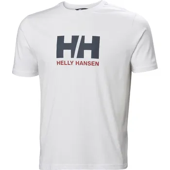 Pánské tričko Pánské Tričko s krátkým rukávem HELLY HANSEN HH LOGO T-SHIRT 3.0 54596_001 – Bílá M