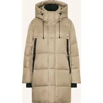 Withblack Dámský Péřový Kabát Abby, černošedá, 34