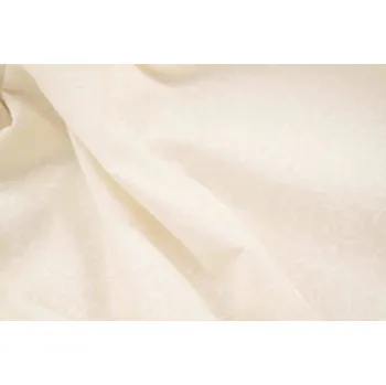 Bavlněné plátno - smetanové větvičky na smetanovém podkladu - šířka 140 cm