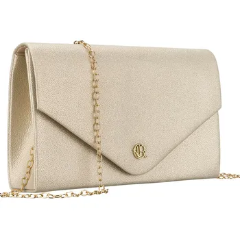 Kabelka Elegantní dámské psaníčko Barva: Zlatá