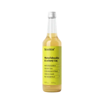 Sirup Sirupárna Domácí Mateřídouška & Zelený Čaj Sirup 0,5 L
