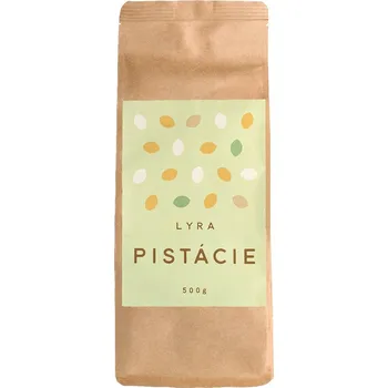 Pistácie 500 g, pražené, LYRA