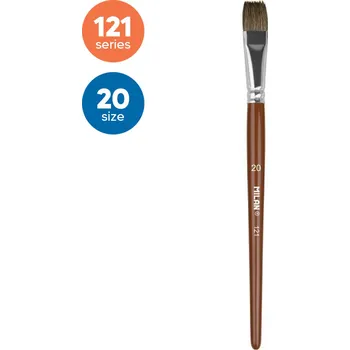 Štětec plochý MILAN č. 20 - 121