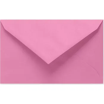 Obálka Argus Barevná obálka 120 x 195 mm, růžová 6ks
