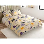 Mikroplyšové povlečení PURRSLEEP béžové Rozměr povlečení: 70 x 90 cm | 140 x 220 cm