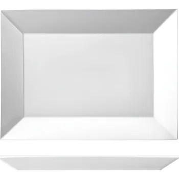 Suisse Langenthal | Podnos hranatý, bílý, 36,7x26,8 cm, Actual