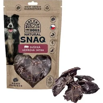 Pamlsek pro psa DOG SNAQ - Vepřová játra sušená 100g