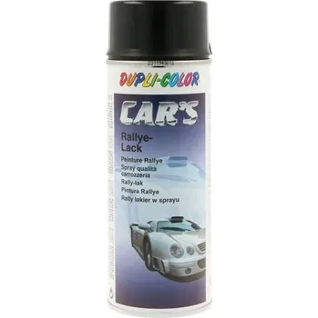 Barva ve spreji DUPLI COLOR CAR'S lak na výfuk 400 ml Černá