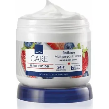 Tělový krém Rozjasňující krém na obličej,ruce a tělo s výtažky z borůvek a jahod - 400ml