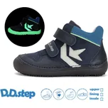 Celoroční obuv DDstep barefoot A063-52159M Bermuda Blue SVÍTÍCÍ VE TMĚ chlapecké Velikost: 29