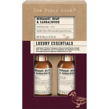 Kosmetická sada Baylis & Harding Dárková sada péče o pleť, tělo a vlasy Bergamot, Konopí & Santalové dřevo 3 ks + 2 měsíce na vrácení zboží