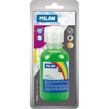 Speciální výtvarná barva Temperová barva MILAN 125 ml zelená - blistr