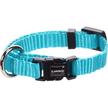 Obojek pro psa Obojek nylon Ziggy tyrkysový 1x15-25cm Flamingo