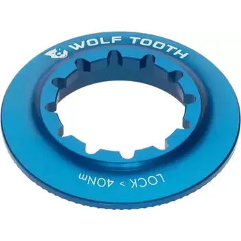 Brzda na kolo WOLF TOOTH matice Centerlock Rotor Internal Spline modrá
