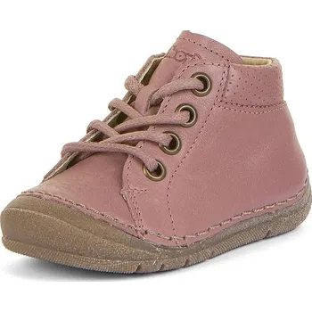 Dětská treková obuv FRODDO dívčí kotníková obuv PAIX LACES G2130331-2 tmavě růžová 24