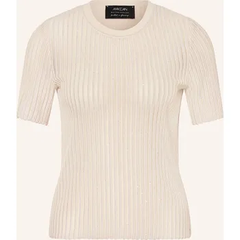 Dámský svetr Marc Cain Dámské Úpletové Tričko S Flitry, 182 smoke, 40