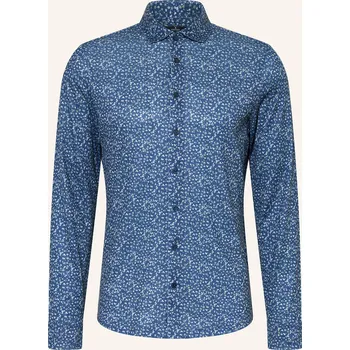 Pánská košile Ragman Pánská Žerzejová Košile Modern Fit, tmavě modrá / bílá...