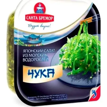 konzervovaná ryba Salát z mořských řas Čuka 150g Santa Bremor