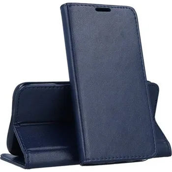 Pouzdro na mobilní telefon Pouzdro flip iPhone 17 Pro Max, eko kůže - modré