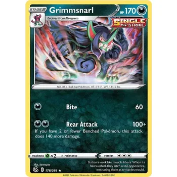 Sběratelská karetní hra Grimmsnarl 178/264 - Fusion Strike Typ karty: Reverse Holo