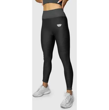 Dámské legíny Bezešvé legíny Iron Aesthetics Dynamic, šedé : Barva - Šedá, Velikost - S