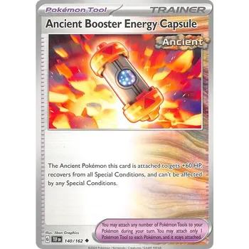 Karetní hra Ancient Booster Energy Capsule 140/162 - Temporal Forces Typ karty: Reverse Holo