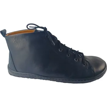 Dámská sportovní obuv Pánské barefoot celokožené boty JASPER černá 47