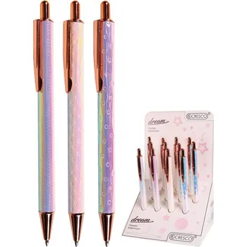 CRESCO Pero kuličkové DREAM (mix /cena 1ks) modrá náplň