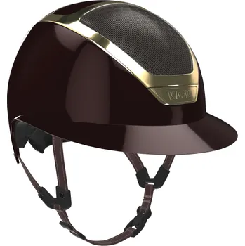 Cyklistická přilba Přilba Kask Star Lady Pure Shine S espresso/zlatá