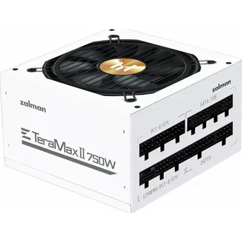 Počítačový zdroj Zalman zdroj ZM750-TMX2 WH/ 750W / ATX3.0 / active PFC / modulární / 80 Plus Gold / bílý