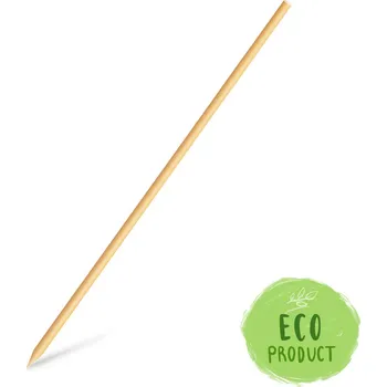 Nádobí WIMEX Dřevěné špejle ostré 25 cm, (100 ks v bal.)