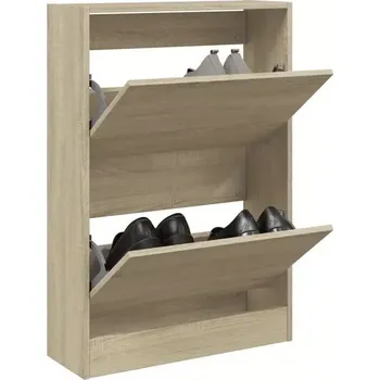 Botník Botník, dřevo, dub sonoma, LUSHKA