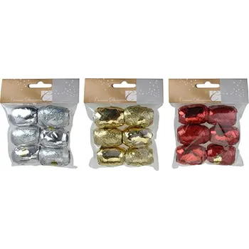 Stuha Stuha 5 mm x 10 m /vajíčko (mix barev /cena 1bal) sada 6 ks