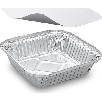 WIMEX Miska hranatá ALU 560 ml včetně víčka 5ks