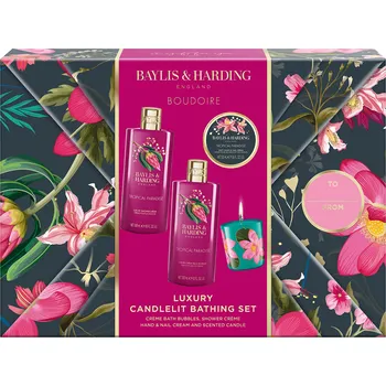 Kosmetická sada Baylis & Harding Dárková sada péče o tělo Boudoire - Tropical Paradise Gift Set 4 ks + 2 měsíce na vrácení zboží