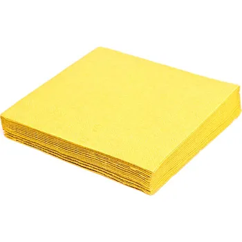 Papírový ubrousek WIMEX Obrousky 3-vrstvé, 33x33cm, žluté /20ks/