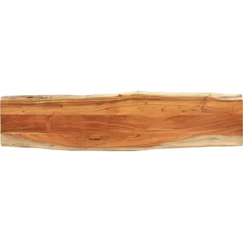 Konferenční stolek vidaXL Stolní deska 160 x 40 x 3,8 cm živá hrana mangovníkové dřevo [370784] Barva: Akáciové dřevo (přírodní)
