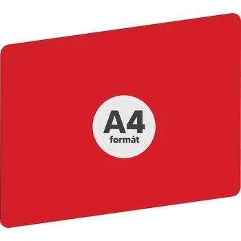 Psací podložka Junior Modelovací podložka na stůl A4 červená