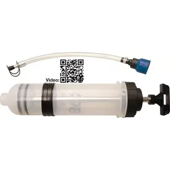 Nářadí na výměnu oleje BGS 4068 ruční pumpa 1500 ml pro chladící a brzdovou kapalinu, olej