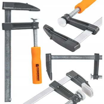 Truhlářská svěrka Truhlářská šroubová svorka Výška: 150 mm