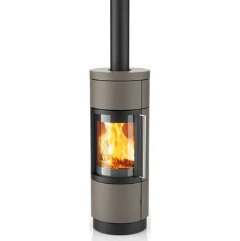 Krbová kamna Hase Lima - Keramika hladká, black, mojave